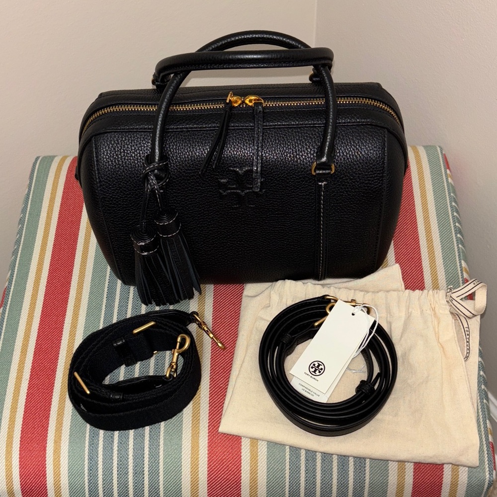 Tory Burch Thea Small Satchel - Picture 2 of 16